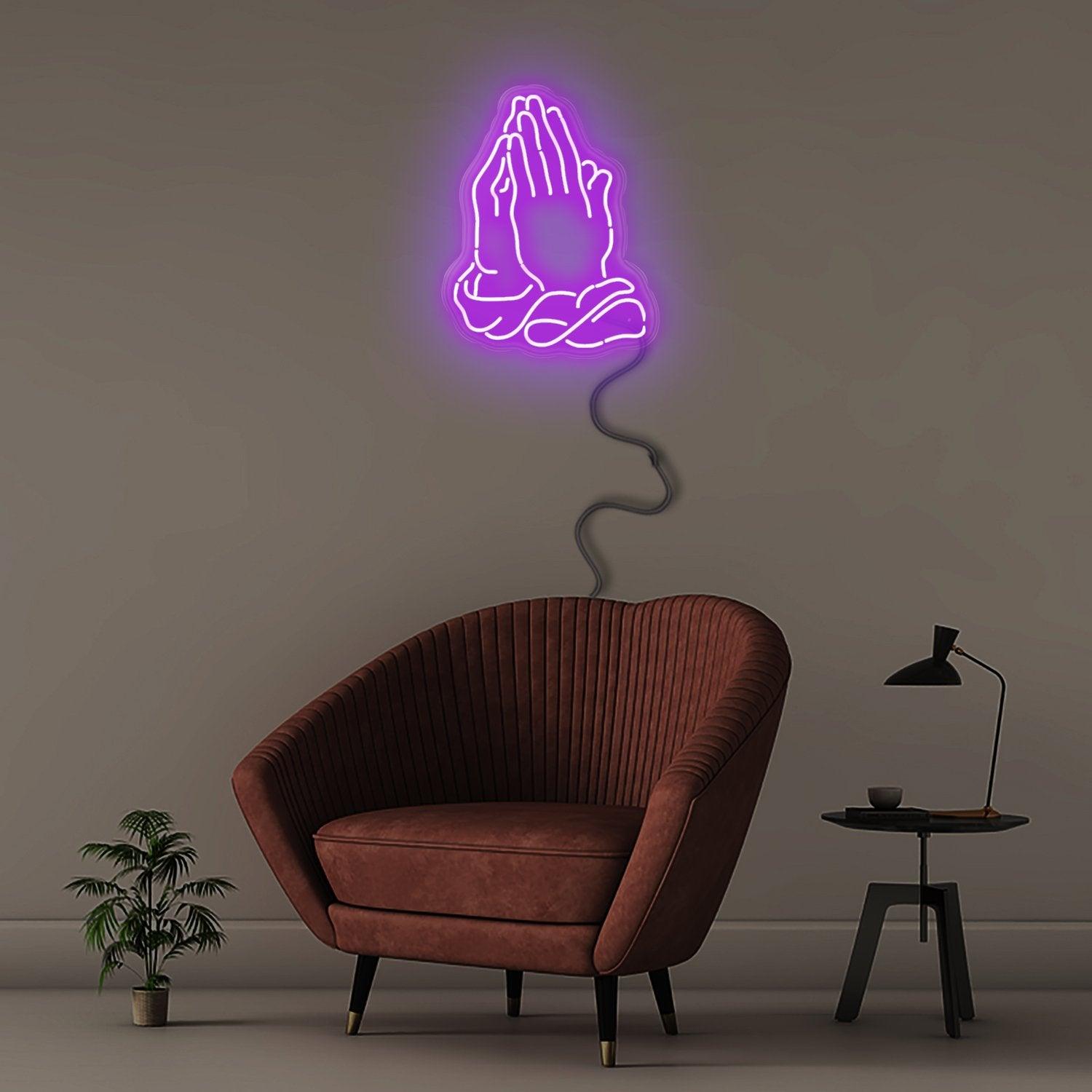 Praying Hands - NEONIFIC