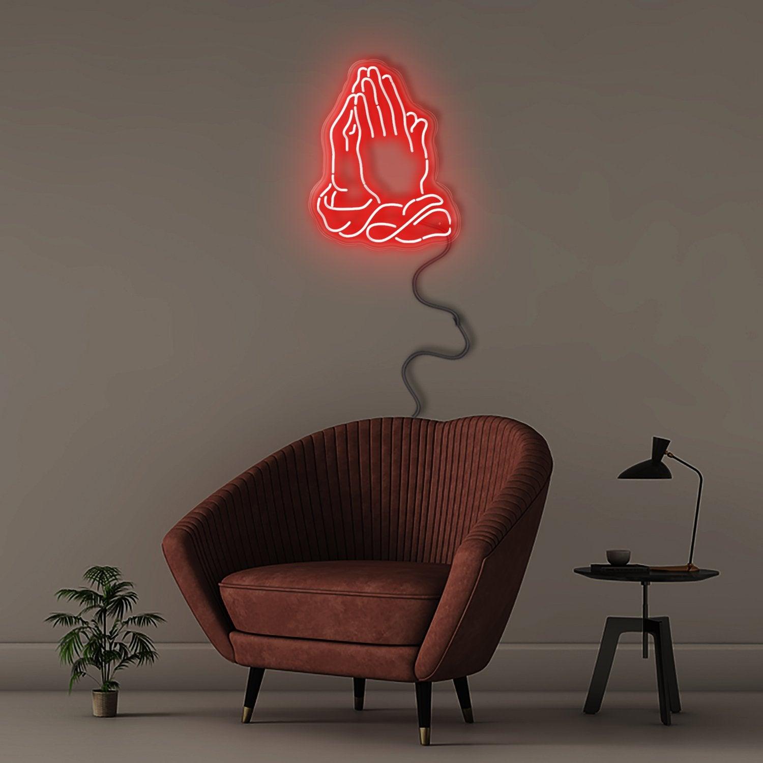 Praying Hands - NEONIFIC