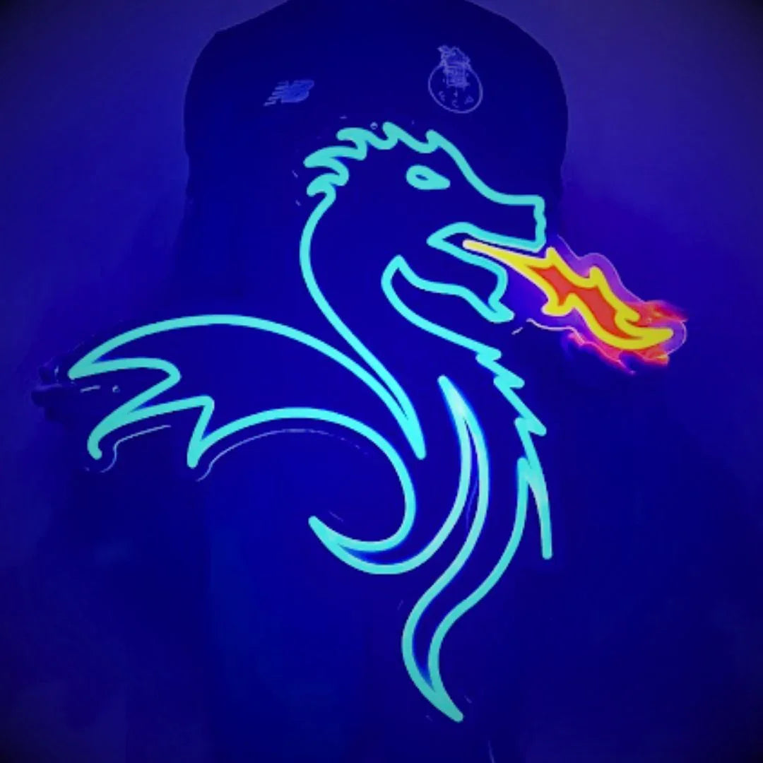 FC Porto Dragon LED Neon Sign – Official Licensed Fan Decoration