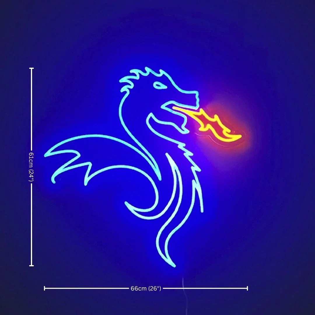 FC Porto Dragon LED Neon Sign – Official Licensed Fan Decoration