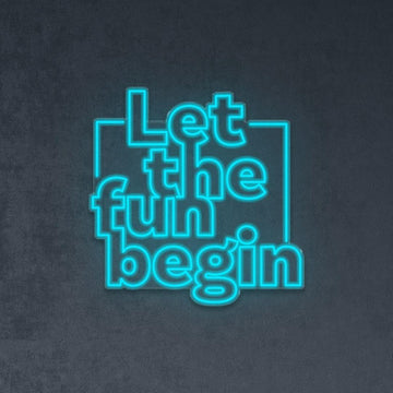 Let the fun begin - NEONIFIC