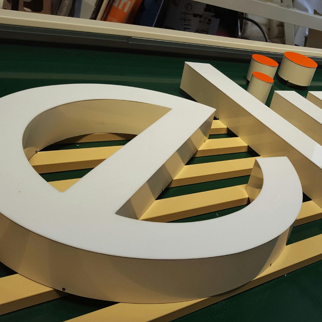 Metal Letters Sign