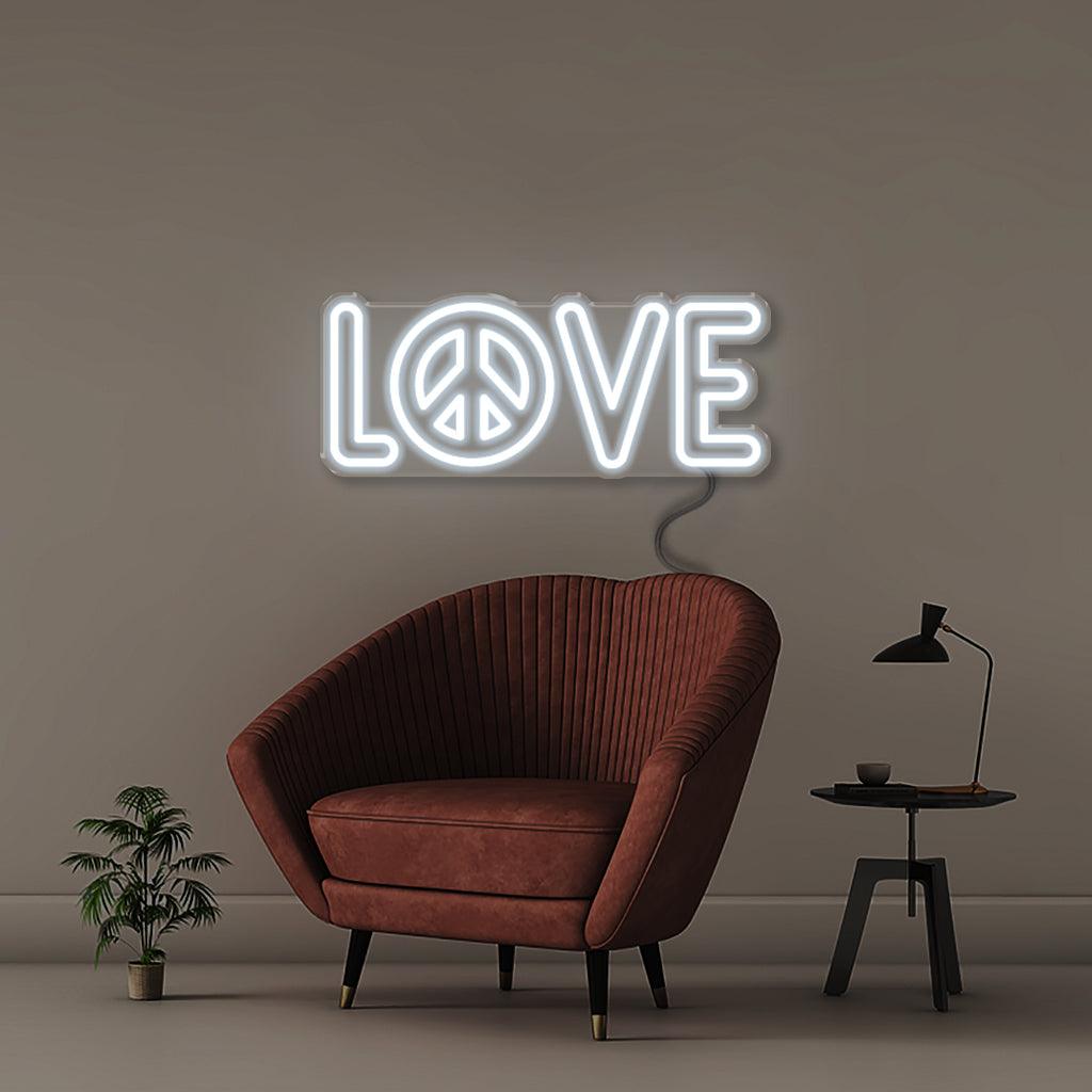 Peace and Love - NEONIFIC